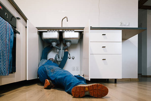Professional Leak Detection technician working in Hamburg, MI